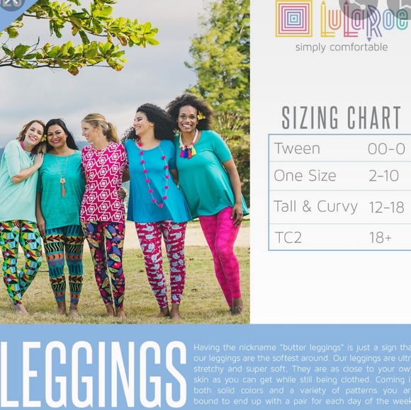 SIZING CHART - Picture 2 of 14